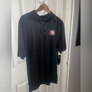 Brand new with tags Fanatics 49ers polo shirt.